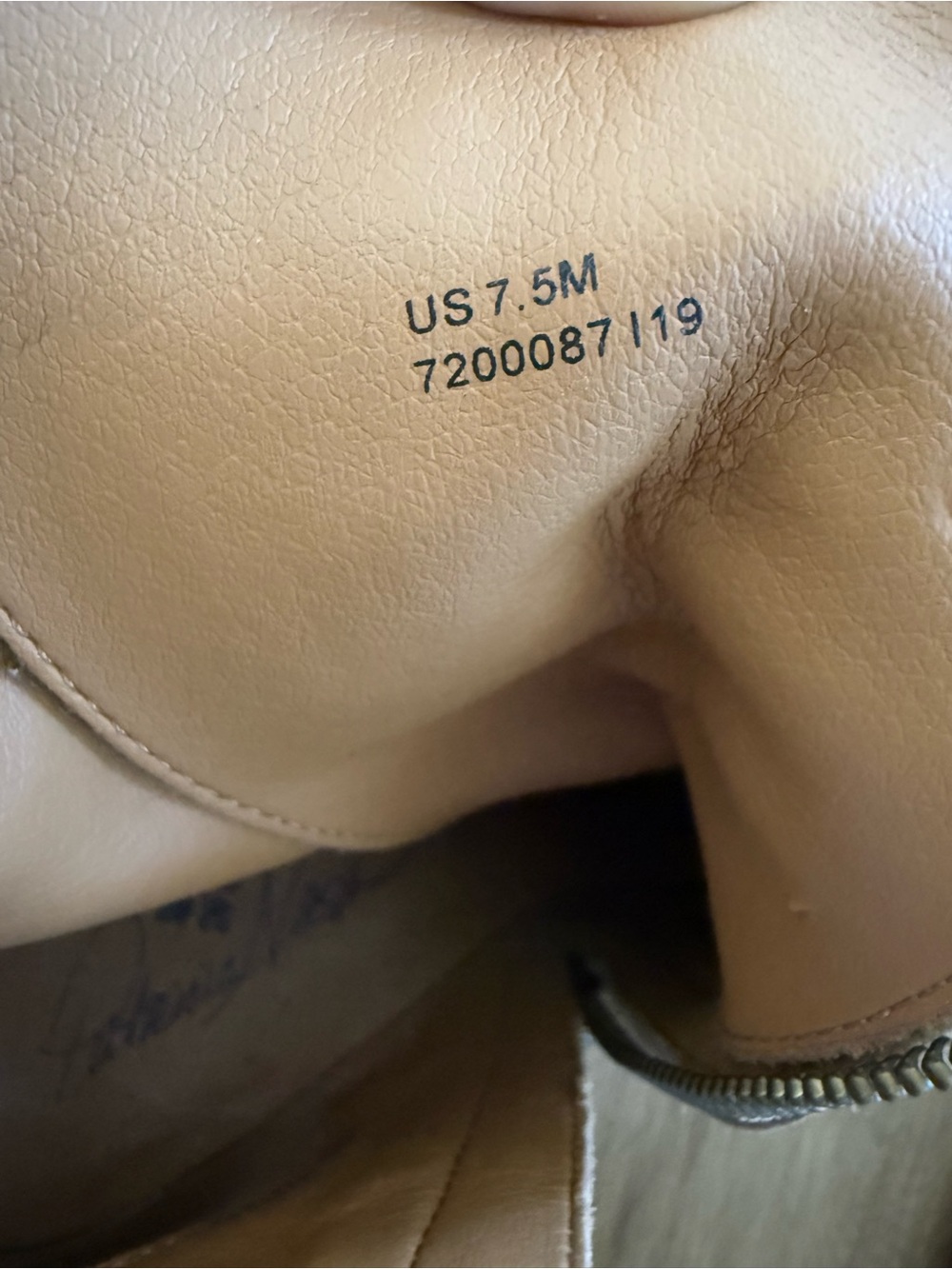 Patricia Nash Tan Lace-Up Heeled Leather Ankle Boots Women’s Size 7.5 - Picture 8 of 8